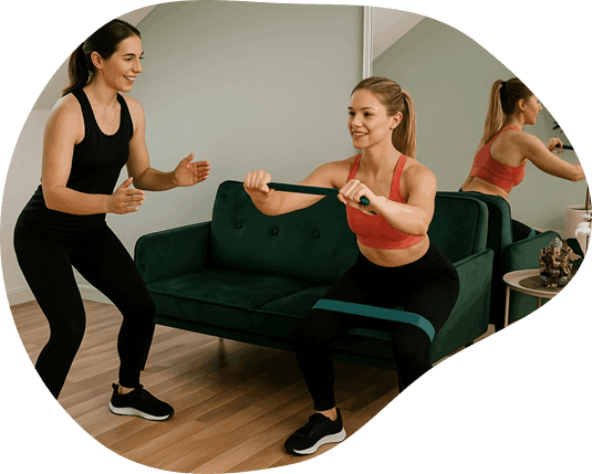 alakformáló szalon - edzés